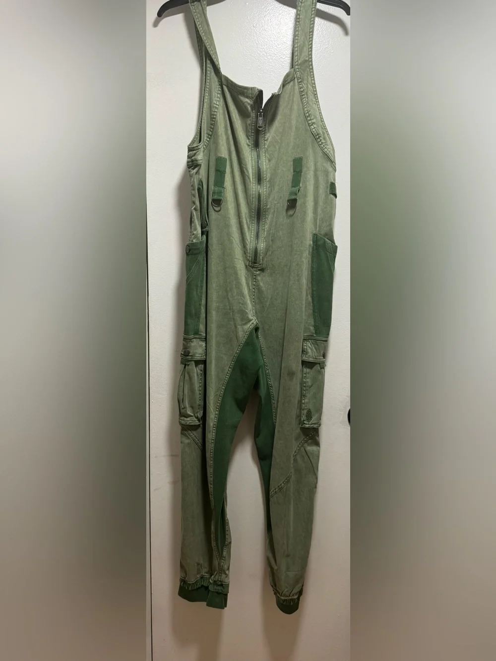 Free people movement fast track onesie in sage